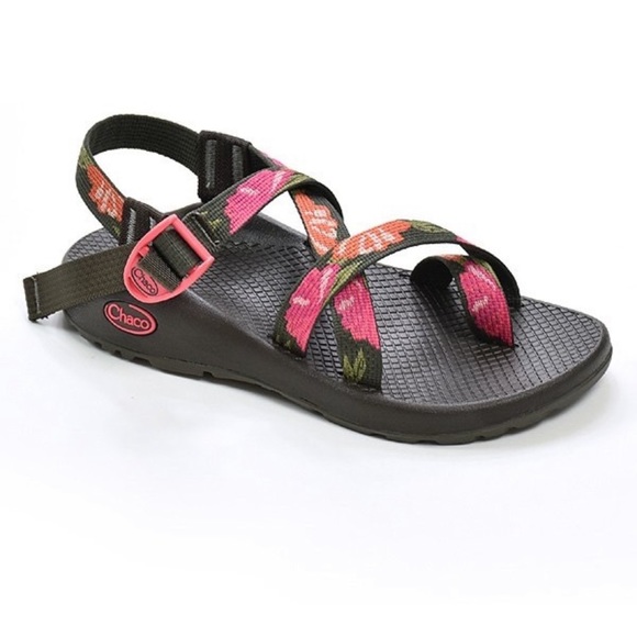 Chaco Z2 Classic – Sandali Da Donna Con Cinturini Regolabili In Poliestere Riciclato, Plantare LUVSEAT, Suola ChacoGrip, Neri